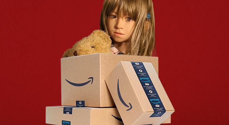 Amazon Francia deja de vender «muñecas sexuales con aspecto de niñas»