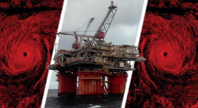 Amenaza de huracanes obliga a cerrar petroleras en el Golfo de México