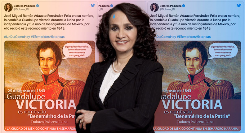 Legisladora confunde a Guadalupe Victoria con Santa Anna