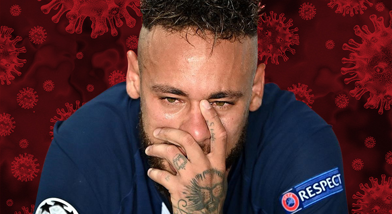 Neymar da positivo a Covid-19 junto a otros dos futbolistas del PSG