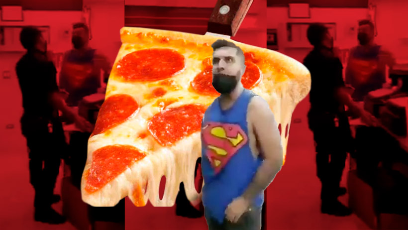 #LordPizza amenaza con matar a personal por no entregarle una pizza