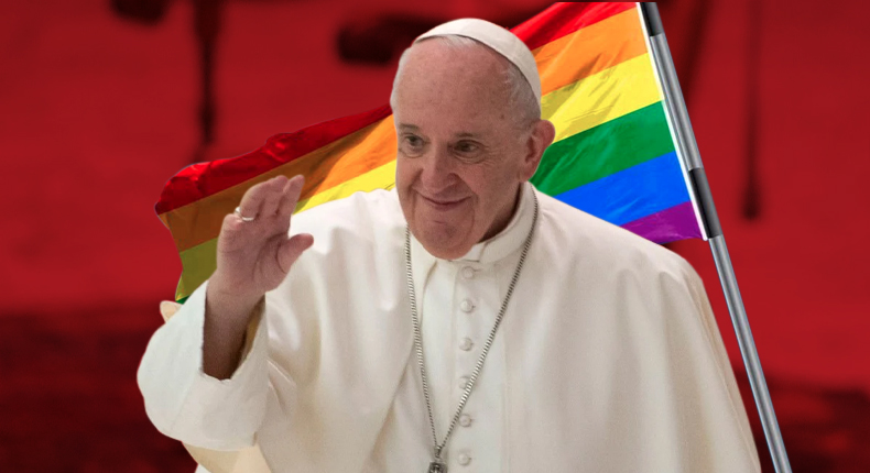El Papa Francisco sorprende al defender los derechos de los homosexuales
