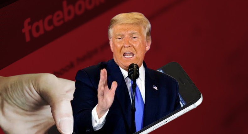 Facebook y Twitter alertan sobre publicaciones de Donald Trump