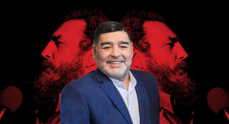 Maradona fallece el mismo día que Fidel Castro, 4 años después
