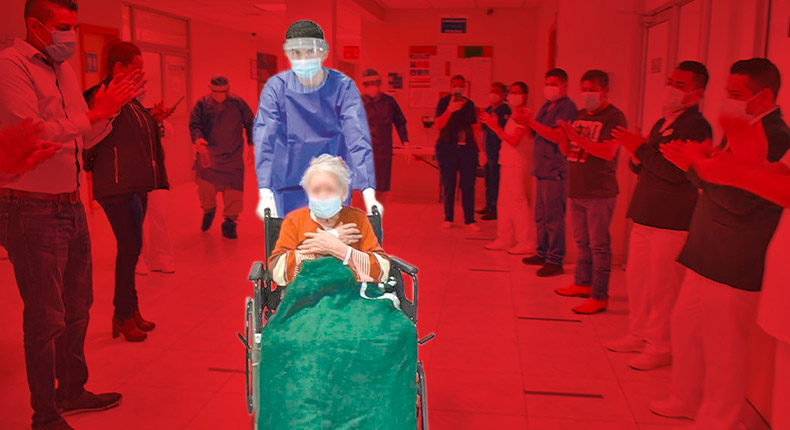 Mujer de 97 años supera la enfermedad de Covid-19 en México