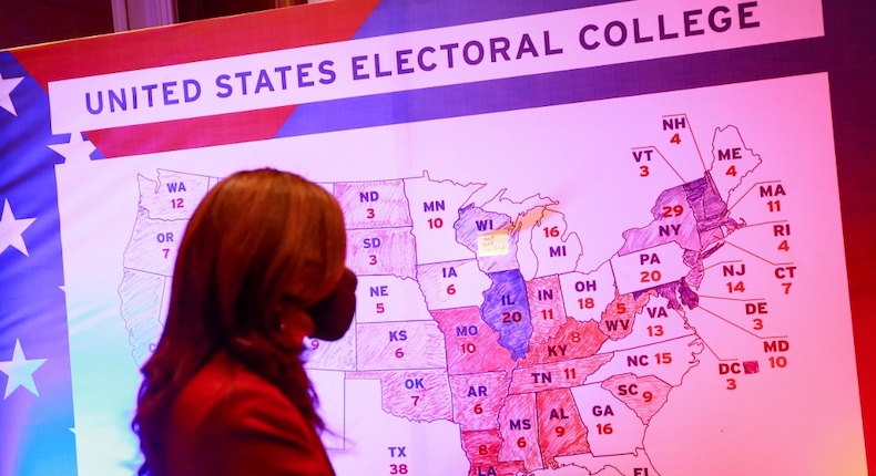 Estos son los cinco estados donde está en juego la elección presidencial en EU