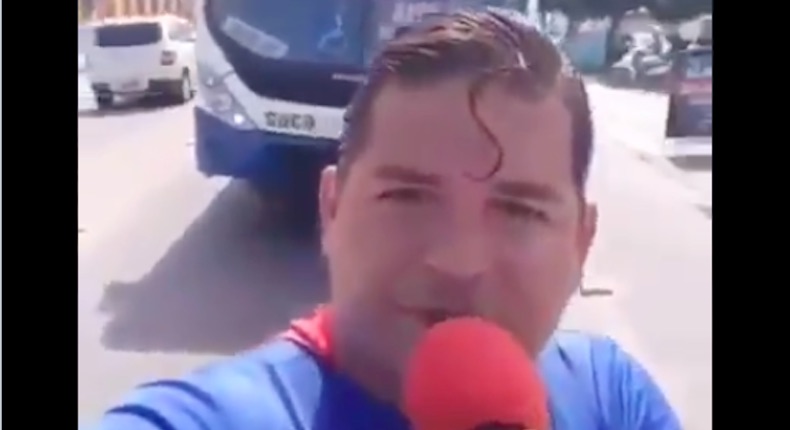¡Por jugar al héroe! Comediante se disfraza de Superman en Brasil y sufre accidente