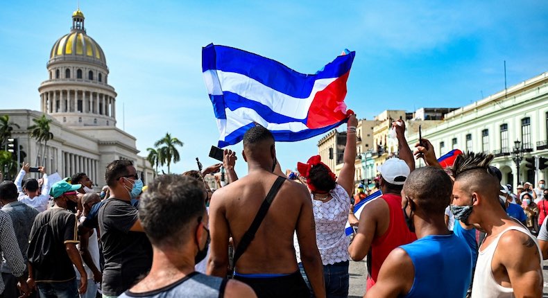 Protestas y bloqueos en Cuba contra el gobierno de Díaz-Canel: te decimos las causas