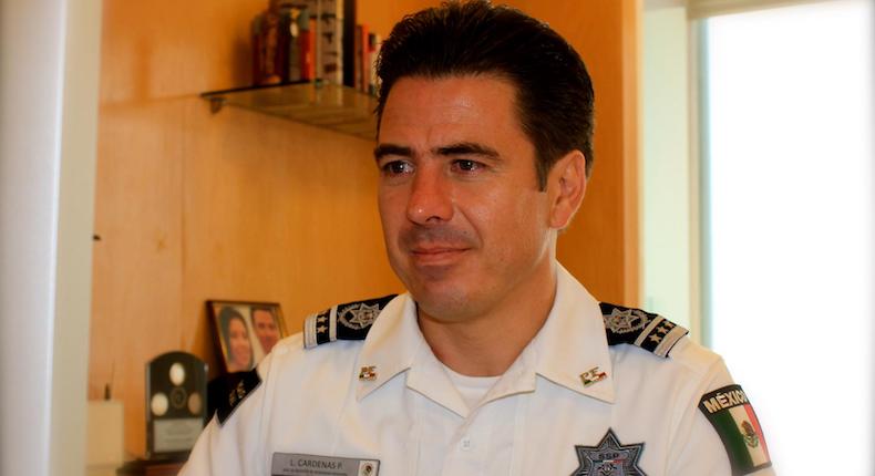Luis Cárdenas Palomino, exmando de Policía Federal, es detenido en Edomex; está acusado de tortura