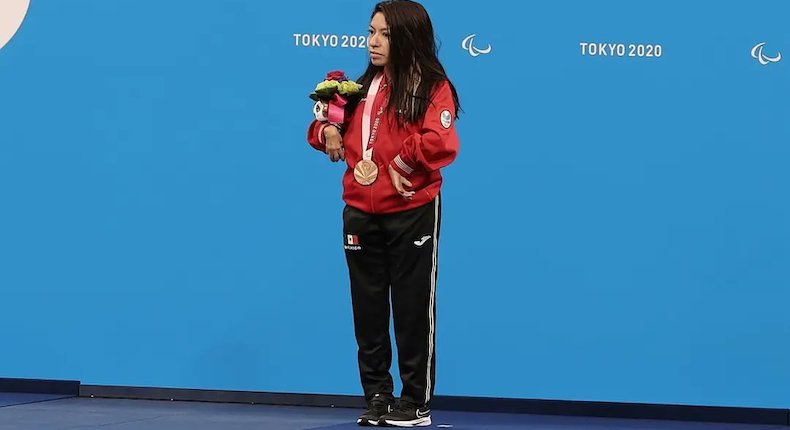 ¡México está presente! Fabiola Ramírez gana medalla de bronce en Juegos Paralímpicos de Tokio