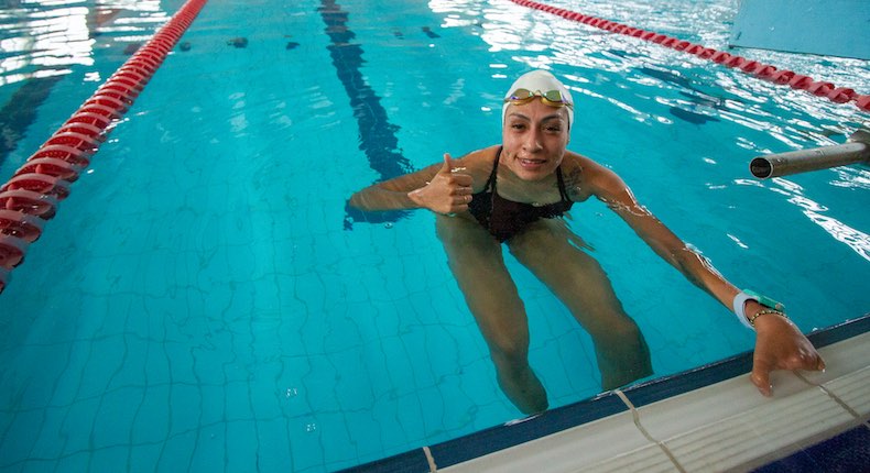 Nadar a contra corriente y triunfar: ella es Stefanny Cristino, quien participa en Paralímpicos de Tokio 2020