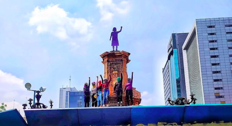 La Glorieta de las Mujeres que Luchan: esta es la historia del monumento en Reforma