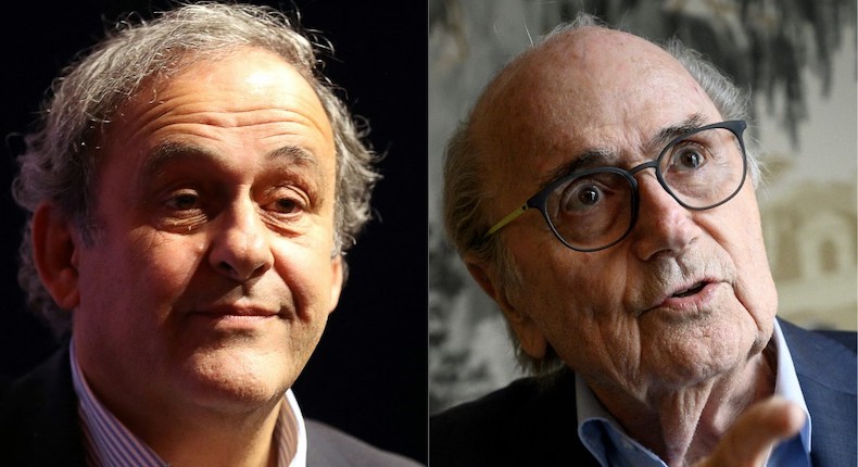 ¡Ándale! Michel Platini y Joseph Blatter, extitulares de UEFA y FIFA, son acusados de fraude en Suiza