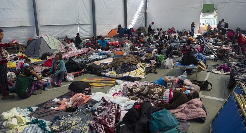 Esto ocurre con la caravana de personas migrantes en la Ciudad de México