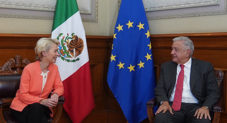 México y la UE acuerdan «acelerar» modernización de acuerdo comercial
