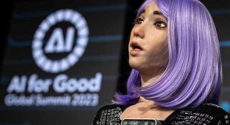 Robots con IA dicen en conferencia de la ONU que un día serán capaces de dirigir el mundo