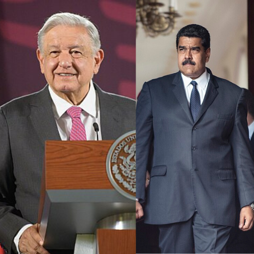 Maduro y Andrés Manuel López Obrador.